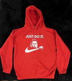 Men’s Michael Myers “Just do It” Hoodie Size L