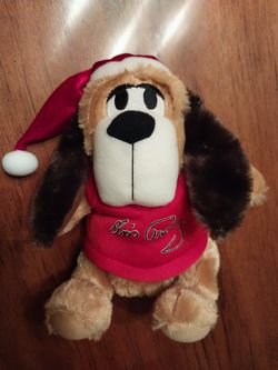 Elvis Presley Christmas Hound Dog RARE Stuffed Animal Official Elvis Presley Signature product