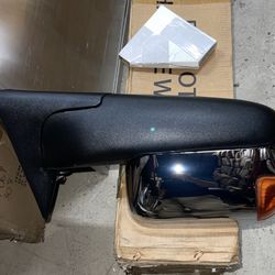 Power / Heat / Signal Dodge Ram Chrome Passenger Side Towing Mirror for 1994 to 2001