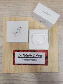 Apple Airpods Pro 2nd Gen - $1 DOWN PAYMENT - NO CREDIT NEEDED