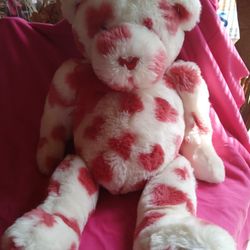 Large Gund Heart Bear
