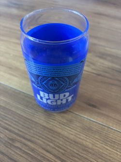 Classic Bud Light Beer Glass Can Shaped-16 oz