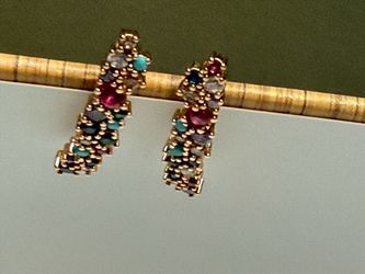 Colorful earrings