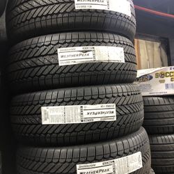 275/55/20 Bridgestone Weatherpeak