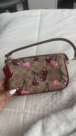 Coach cherry purse 