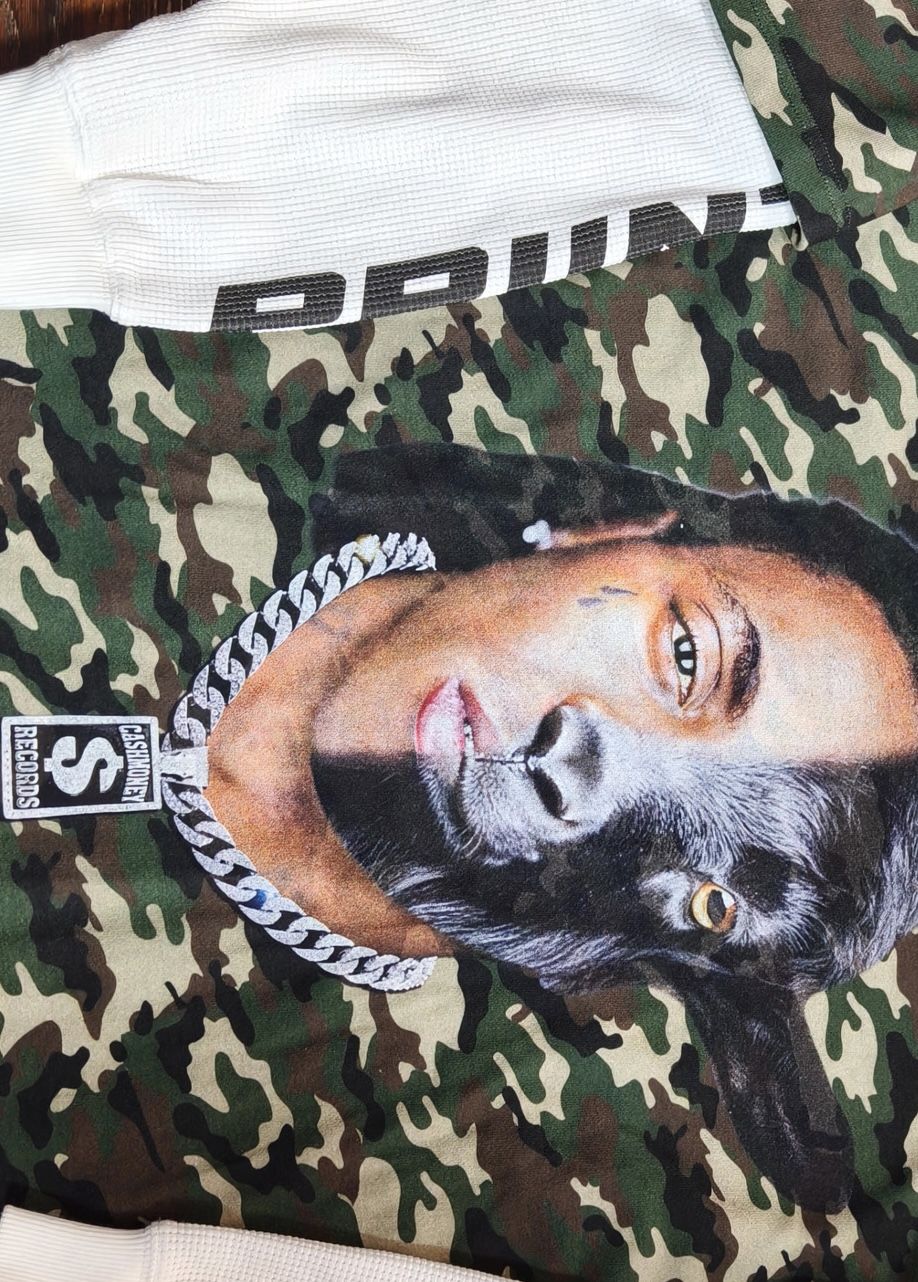 Lil Wayne GOAT long Sleeve CAMO Shirt