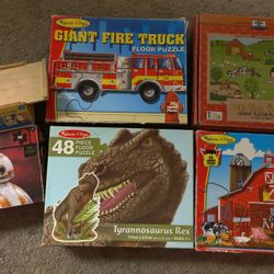 Kids Puzzles - Floor Puzzles mostly 