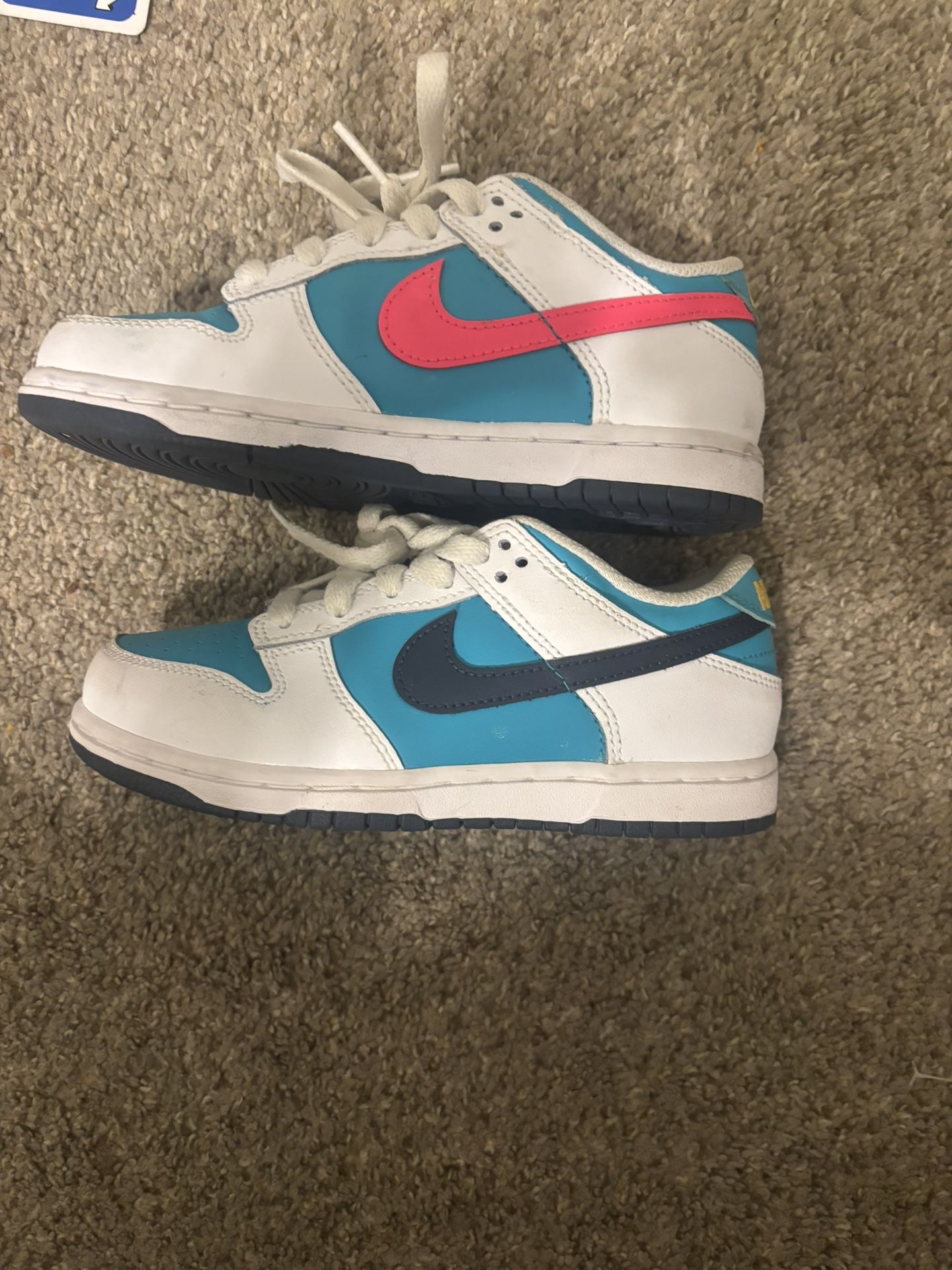 Nike Dunk Low GS 'Dusty Cactus Thunder Blue'