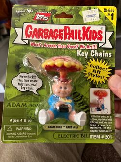 Garbage Pail Kids Adam Bomb Keychain Series 1