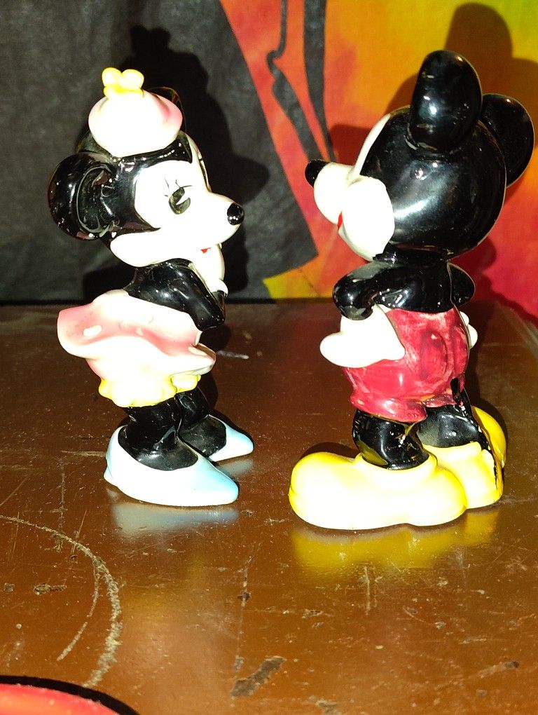Vintage Mini N Mickey Mouse Figurine S