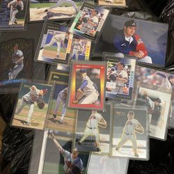 Greg Maddux Baseball Card Collection 