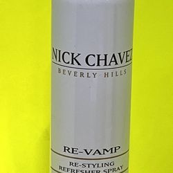 Nick Chavez Beverly Hills Re-Vamp Refresher Hair Spray 6 oz. w/ Pomegranate