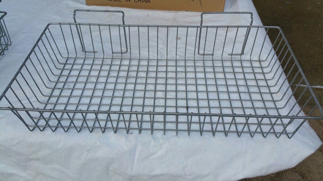 4 - Wire Baskets for Slat Wall