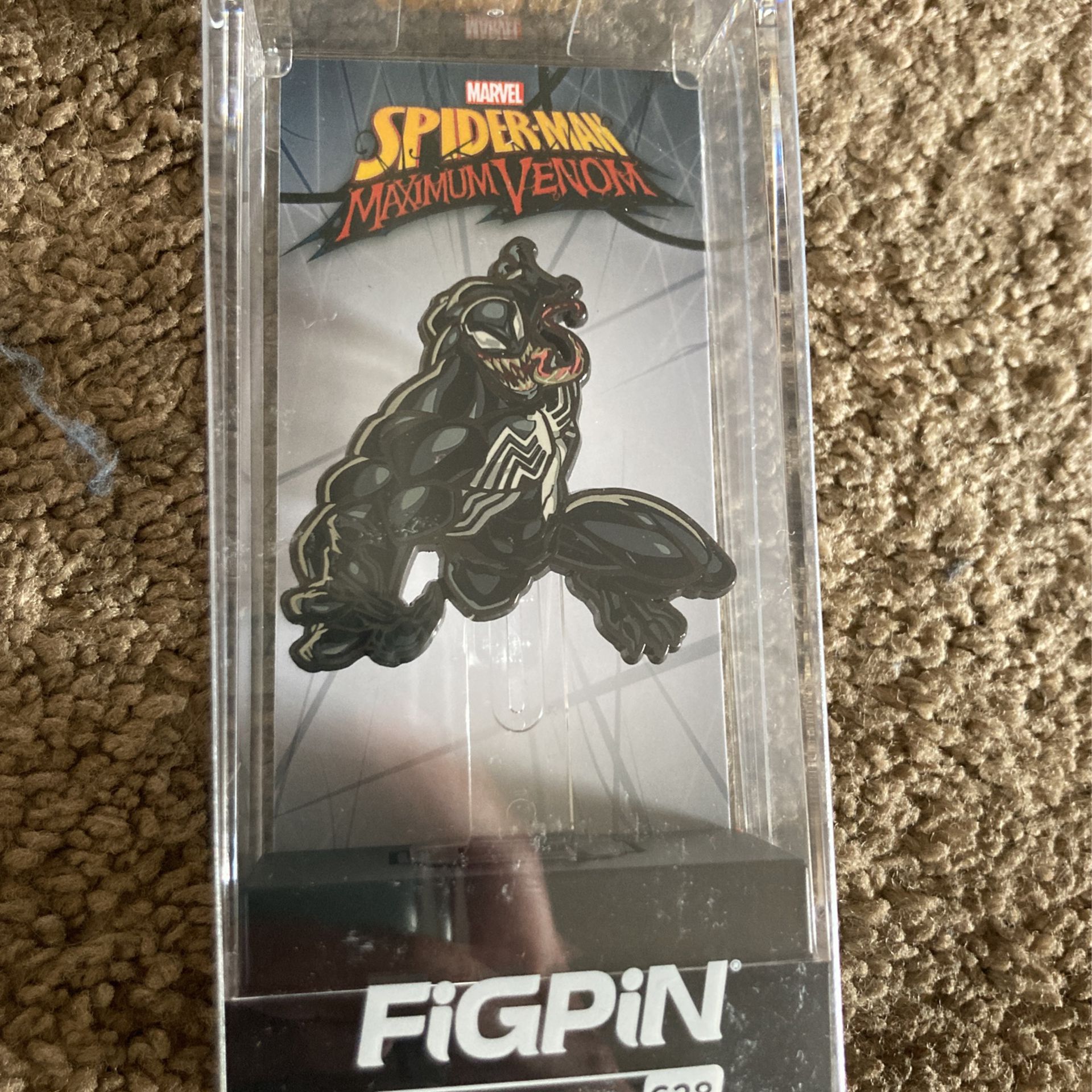 Brand New Figpin Marvel Spider-Man Maximum Venom 628