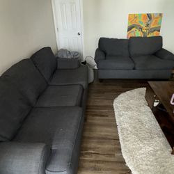 2 Couches/Pull Out Bed