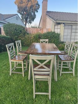 7-Piece  Counter Heigth Dining Set