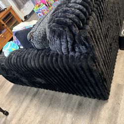 Ashley Furniture Midnight Couch With Chase