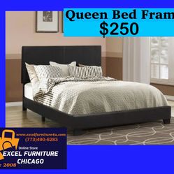 Brand New Queen Size Bedframe with Headboard & Footboard 
