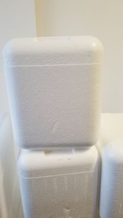 Styrofoam cooler