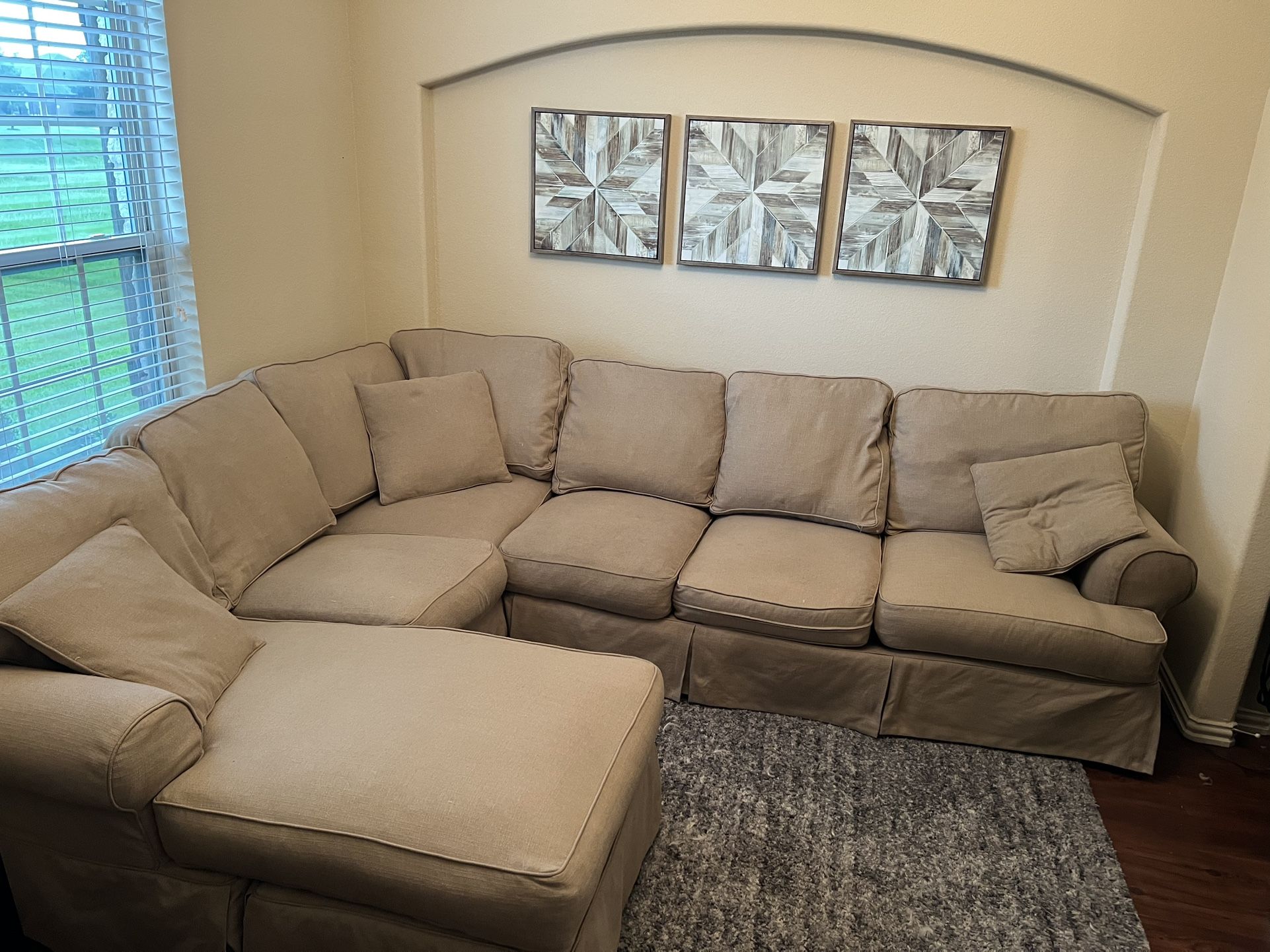 Living Spaces Sectional