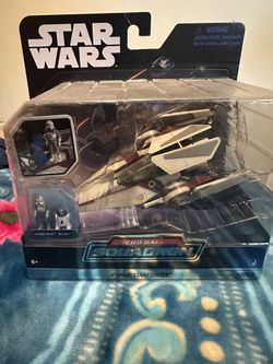Star Wars Micro Galaxy Squadron V Wing Star Fighter 