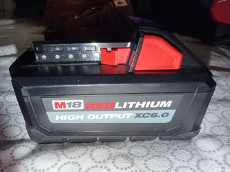 MILWAUKEE 6.0 High Output battery
