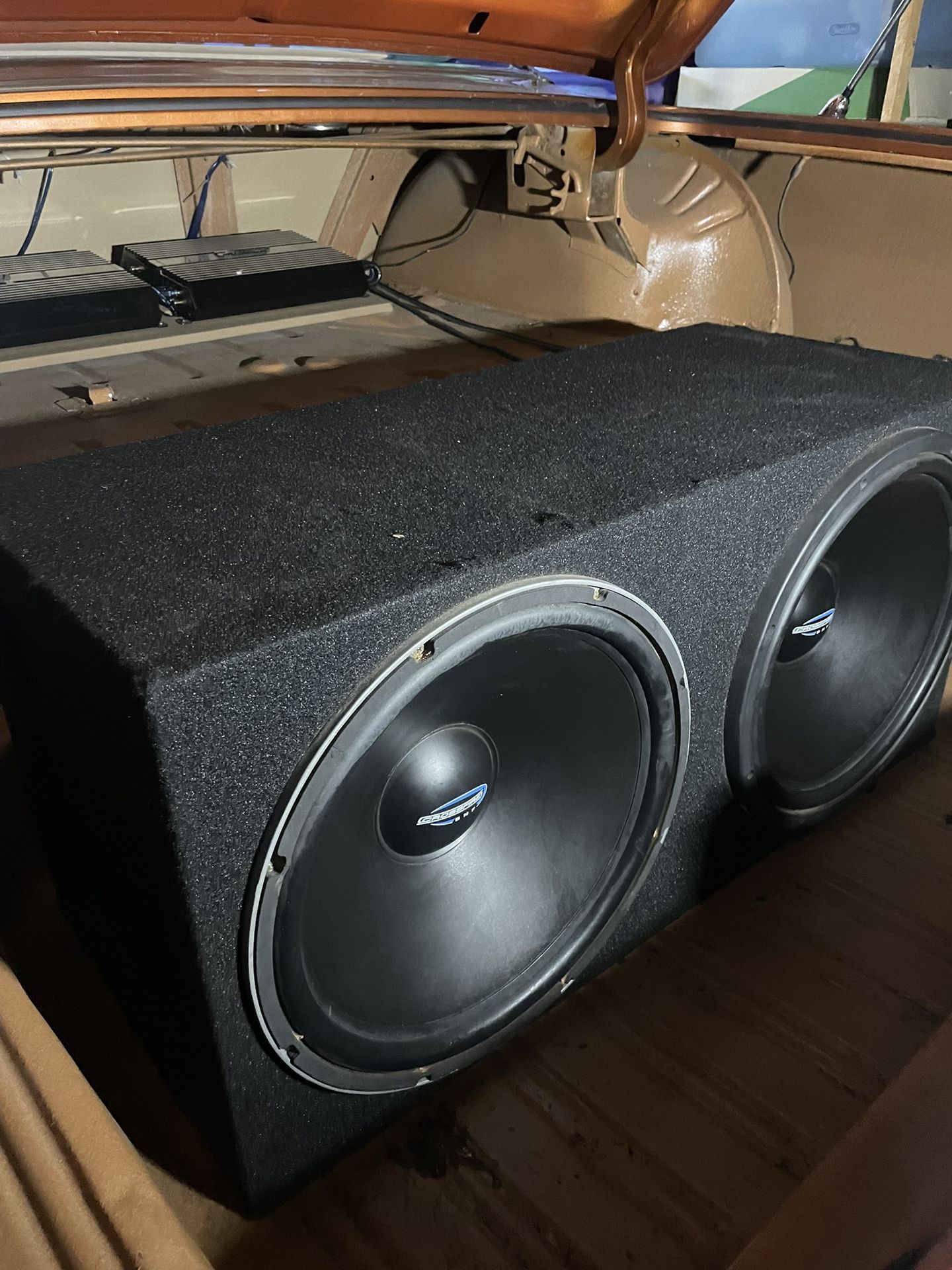 15 Inch Crossfire Bmf Subs With Box