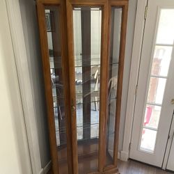 1980’s Glass Display Cabinet