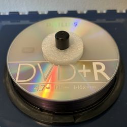 DVD + R Blank Discs And Cases