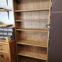 Wood Bookcase