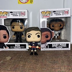 Ben/Number 5/Baby Pogo The Unbrella Academy Funko s