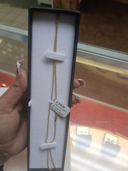 Solid Gold Rope chain