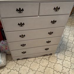 White dresser