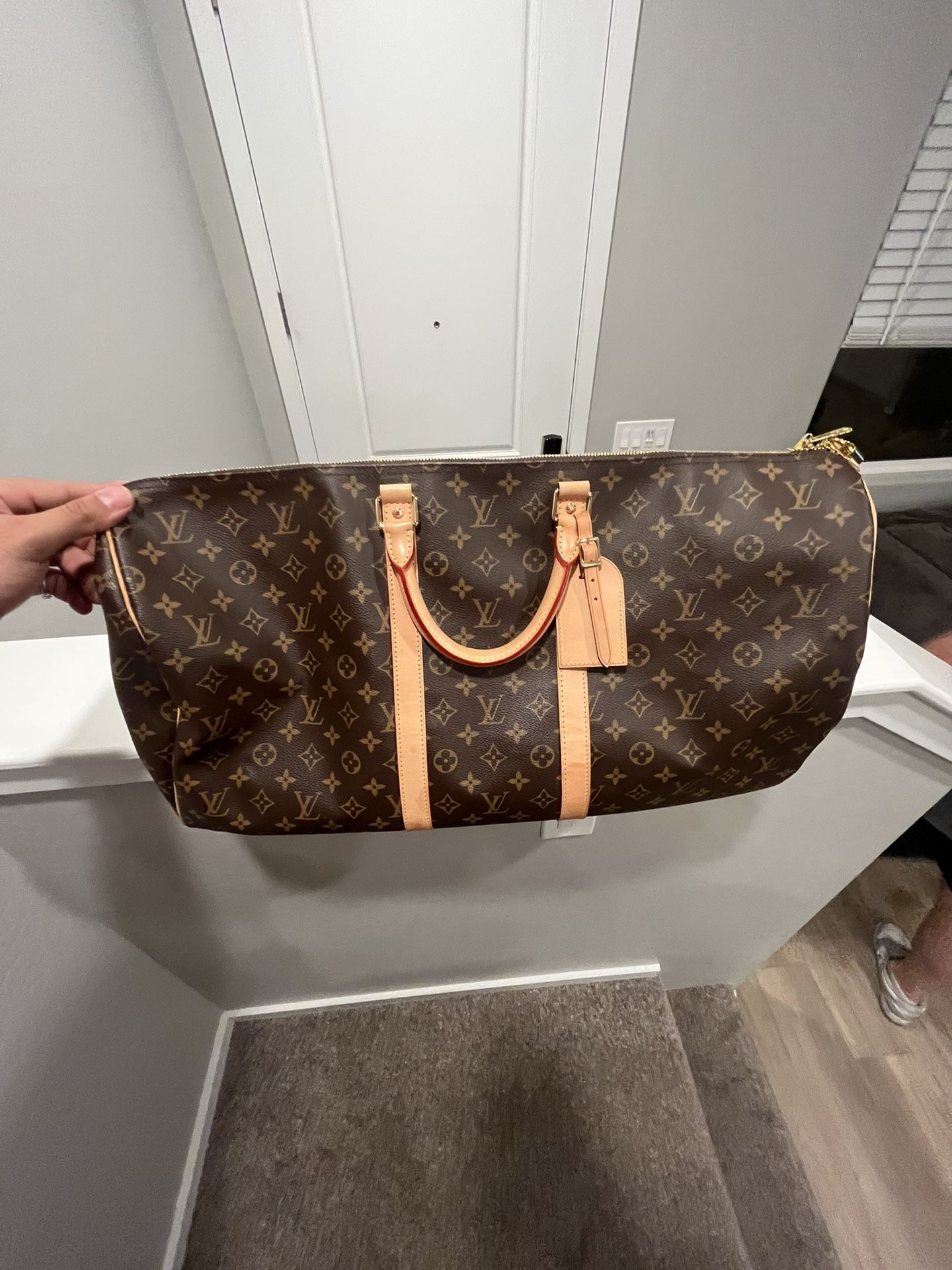 LV Keepall Bandoulière 55 Travel Bag
