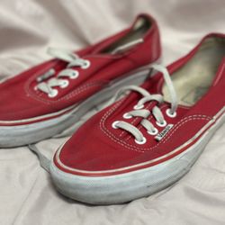 Red Vans