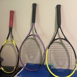 Tennis Rackets.