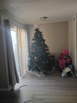 Six And A Half Foot Tree And Accessories
