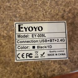 New Bluetooth Barcode Scanner 
