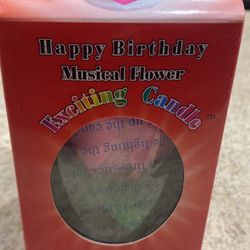 Flaming Musical Birthday Candle