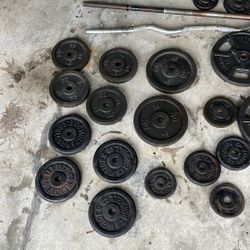 Weight Set And Bench