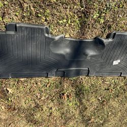 Rubber Back Seat Floorboard Mat , 