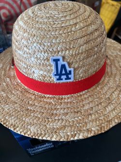 2026 Dodgers One Piece Straw Hat