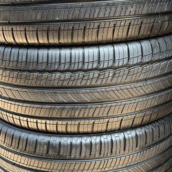 Set Of Tires (4) 235-45-18 Michelin Primacy Mxm4