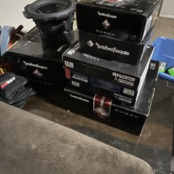Rockford Fosgate Amplifiers and Subwoofers