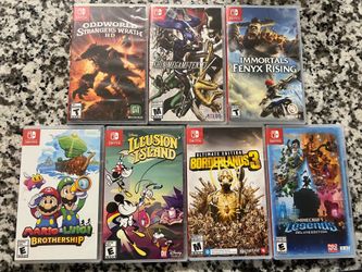 Mario Luigi Oddworld Disney Illusion Island Minecraft Borderlands 3 Ultimate Shin Megami Tensei Nintendo Switch