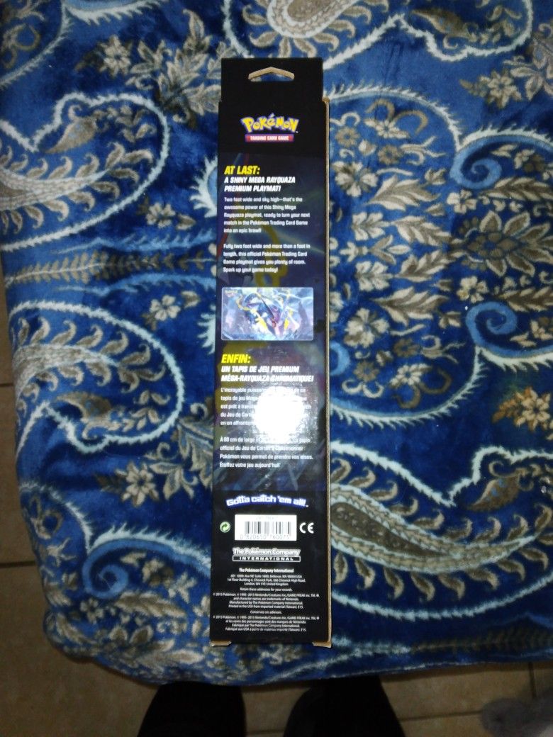 POKEMON TCG SHINY MEGA RAYQUAZA PLAYMAT🐉 Your price - Depop