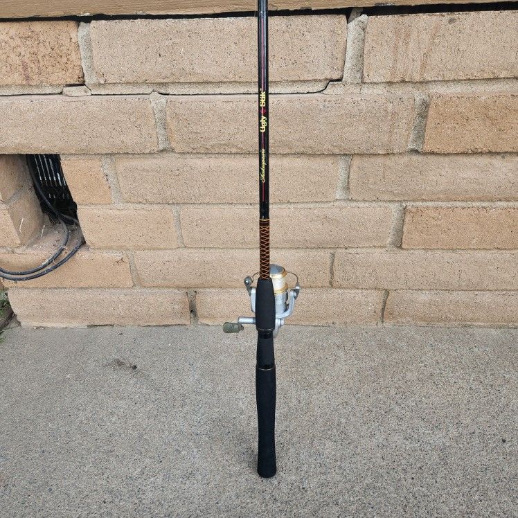 Fishing pole Shakespeare Ugly Stik 7ft 6-15lb with Rapala reel 