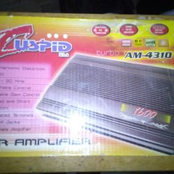 Brand New Cuspid U.S.A. AM-4310 Car Amplifier 4 Channel 1600 