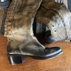 Vince Camuto tall shaft leather boots 
