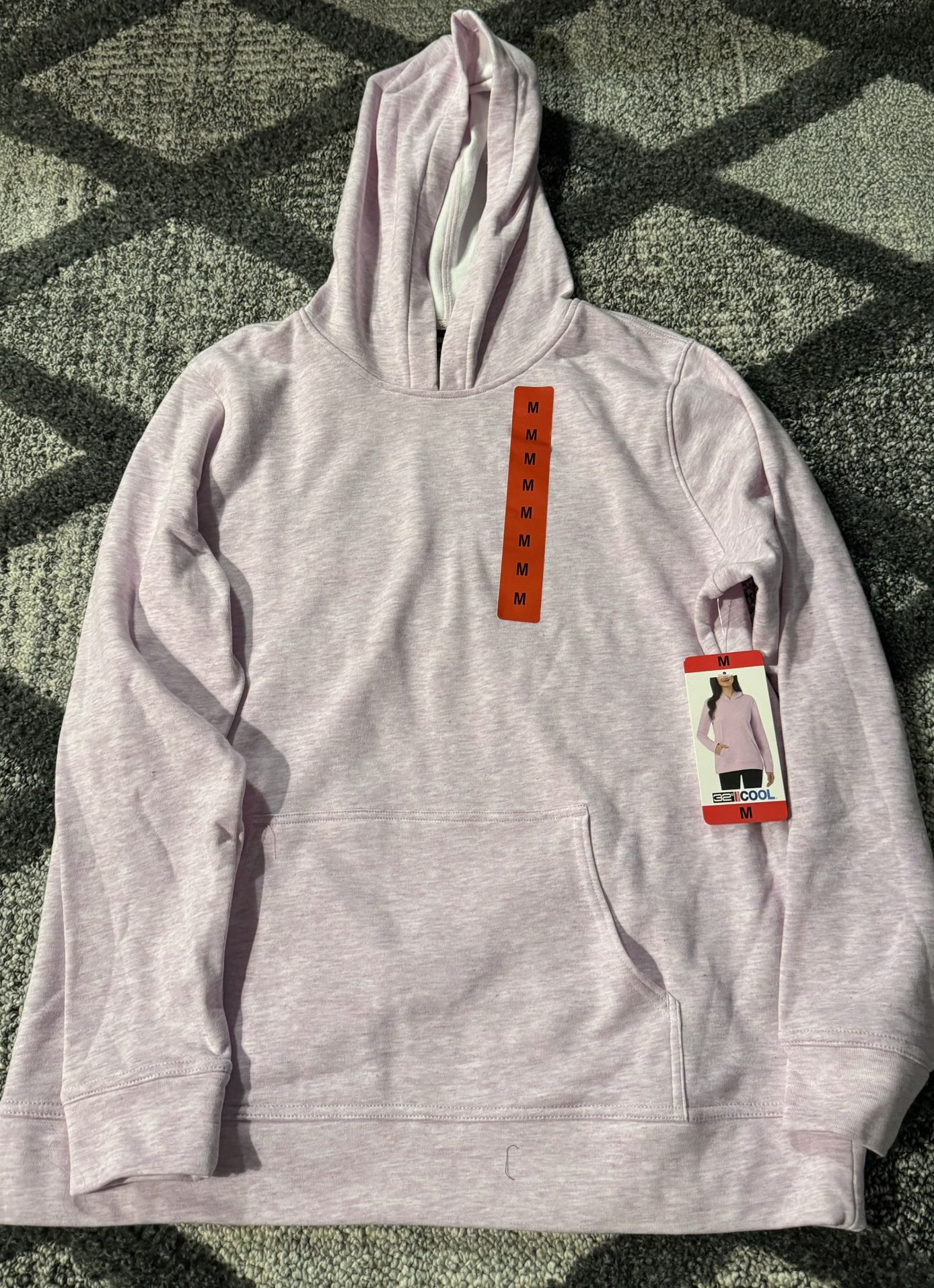New Women’s Pink Hoodie Medium